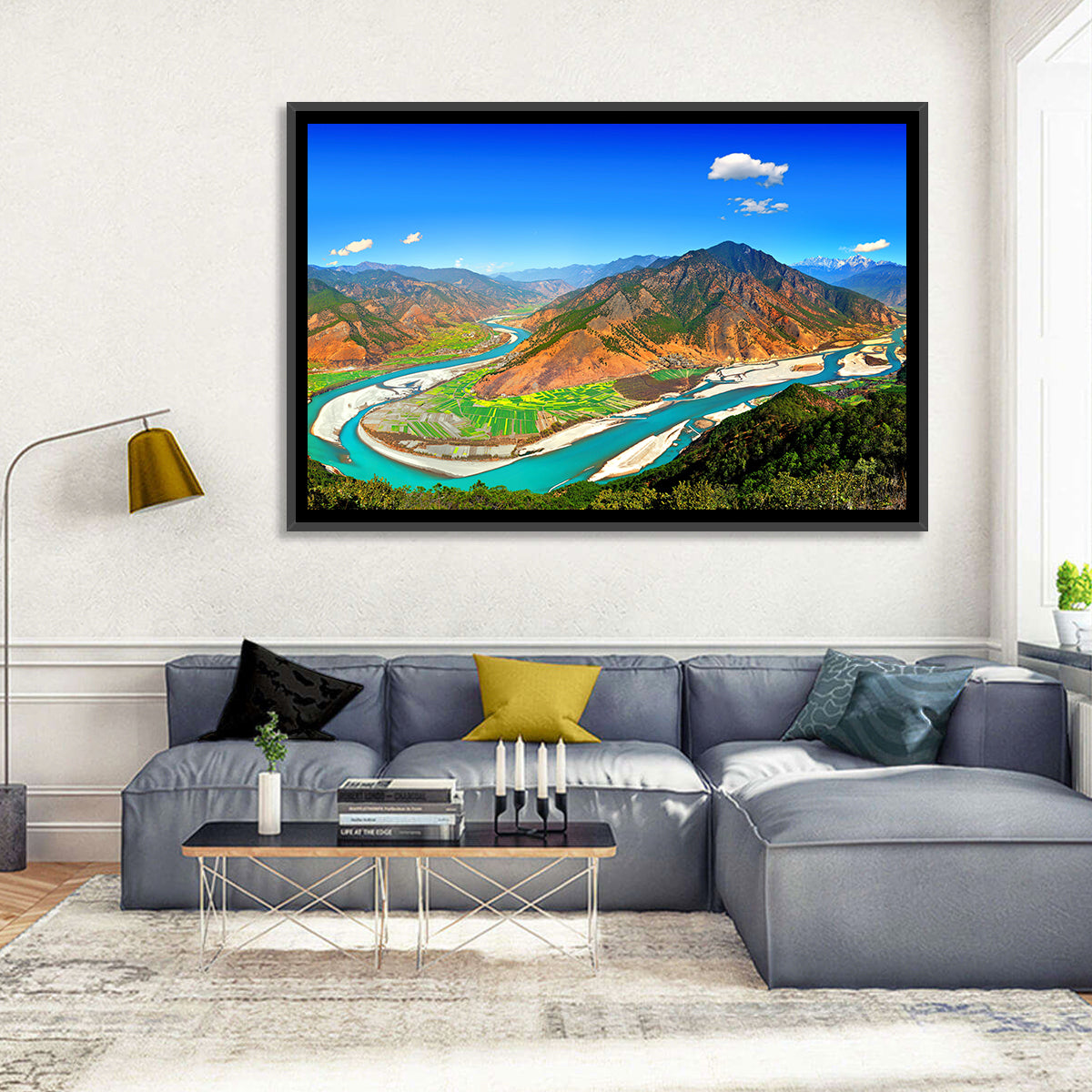 First Bend of the Yangtze, Lijiang Wall Art