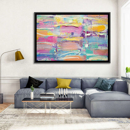 Rough Board Brushstrokes Wall Art