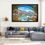 Saranda Harbor View Wall Art