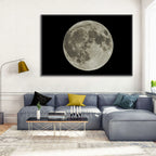 Full Moon with Tycho Rays Wall Art