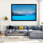 Aoraki Over Lake Pukaki Wall Art