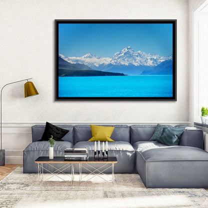 Aoraki Over Lake Pukaki Wall Art