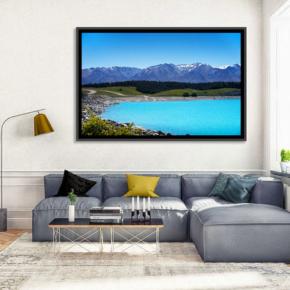Lake Pukaki Turquoise View Wall Art