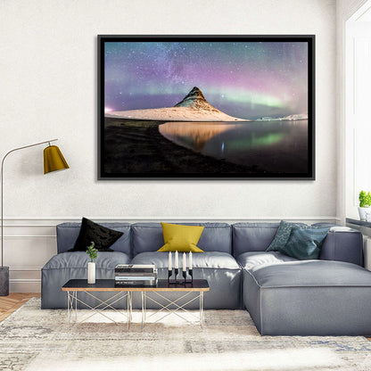 Kirkjufell Under the Milky Way Wall Art