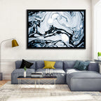 Foam Swirl Abstract Wall Art