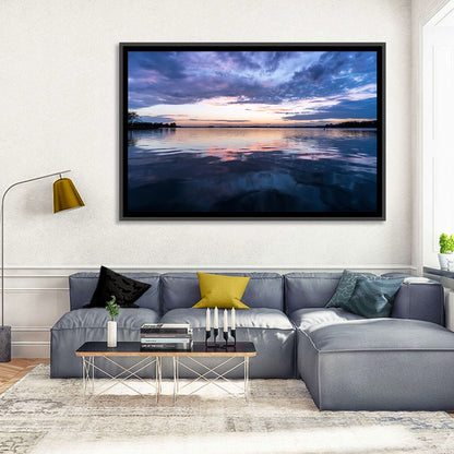 Lake Norman Sunset Reflection Wall Art