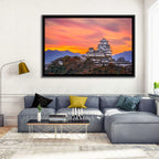 Himeji Castle at Sunrise Wall Art