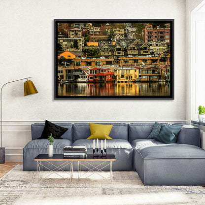 South Lake Union Reflections Wall Art