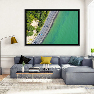 Auckland Coastal Highway Wall Art