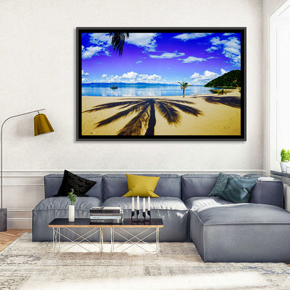 Lake Malawi Palm Shadow Wall Art