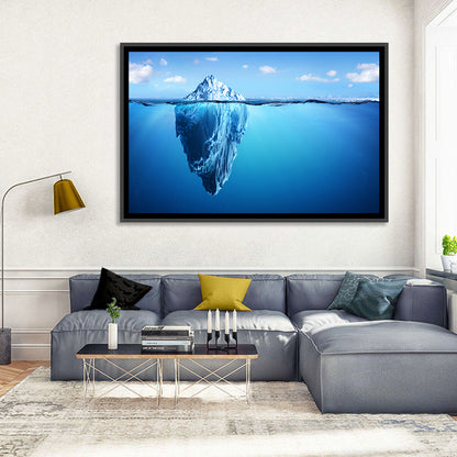 Split-level Iceberg Wall Art