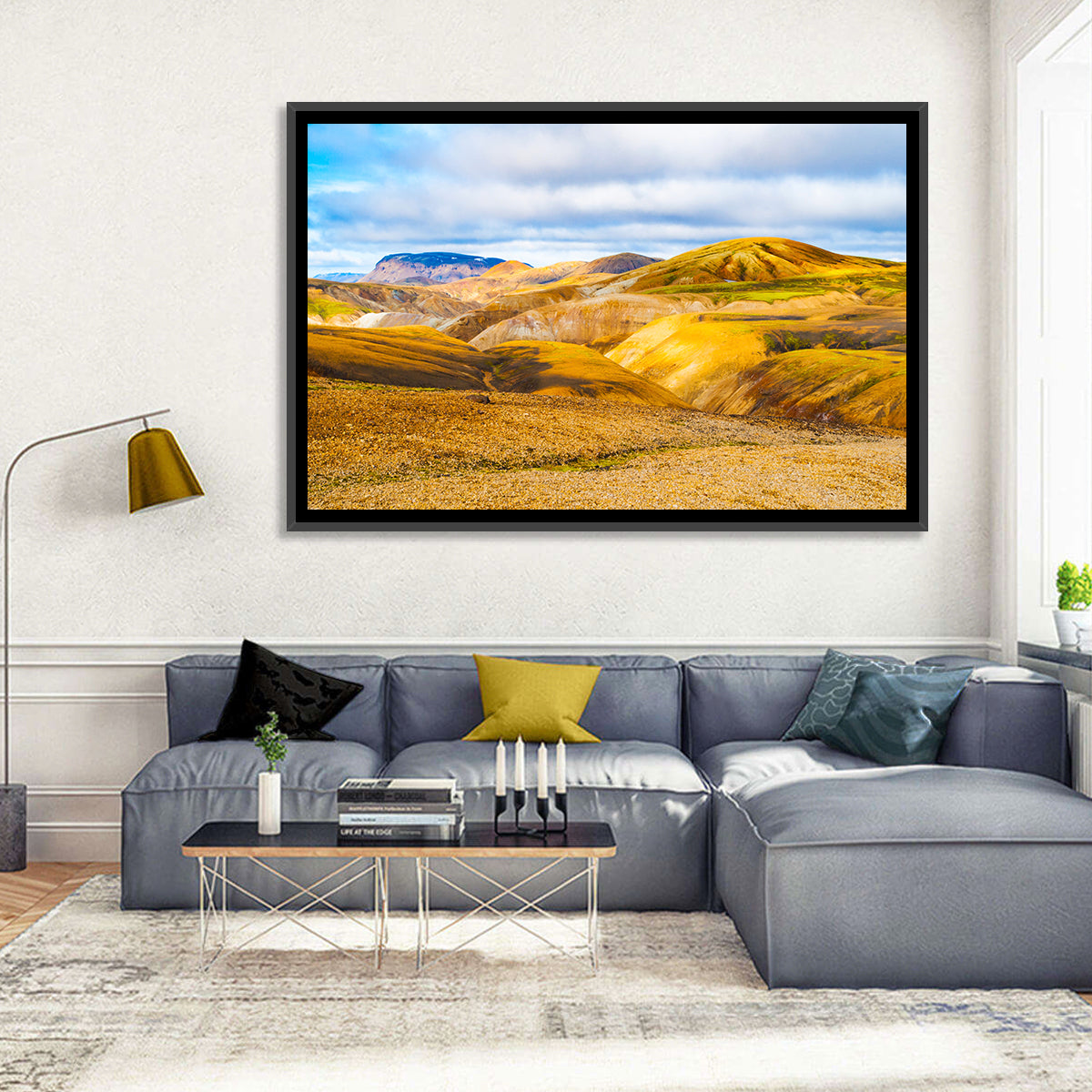 Landmannalaugar Rhyolite Mountains Wall Art