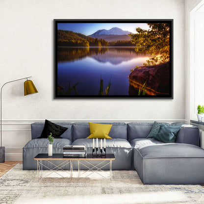 Mt Shasta Reflection at Lake Siskiyou Wall Art
