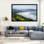 Santos Beach Promenade Wall Art