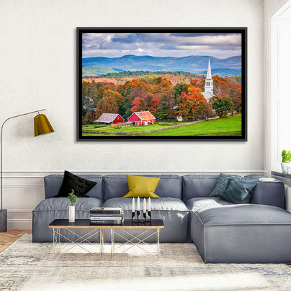 Peacham Autumn Pasture Wall Art