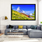 Gornergrat Train and Matterhorn Wall Art