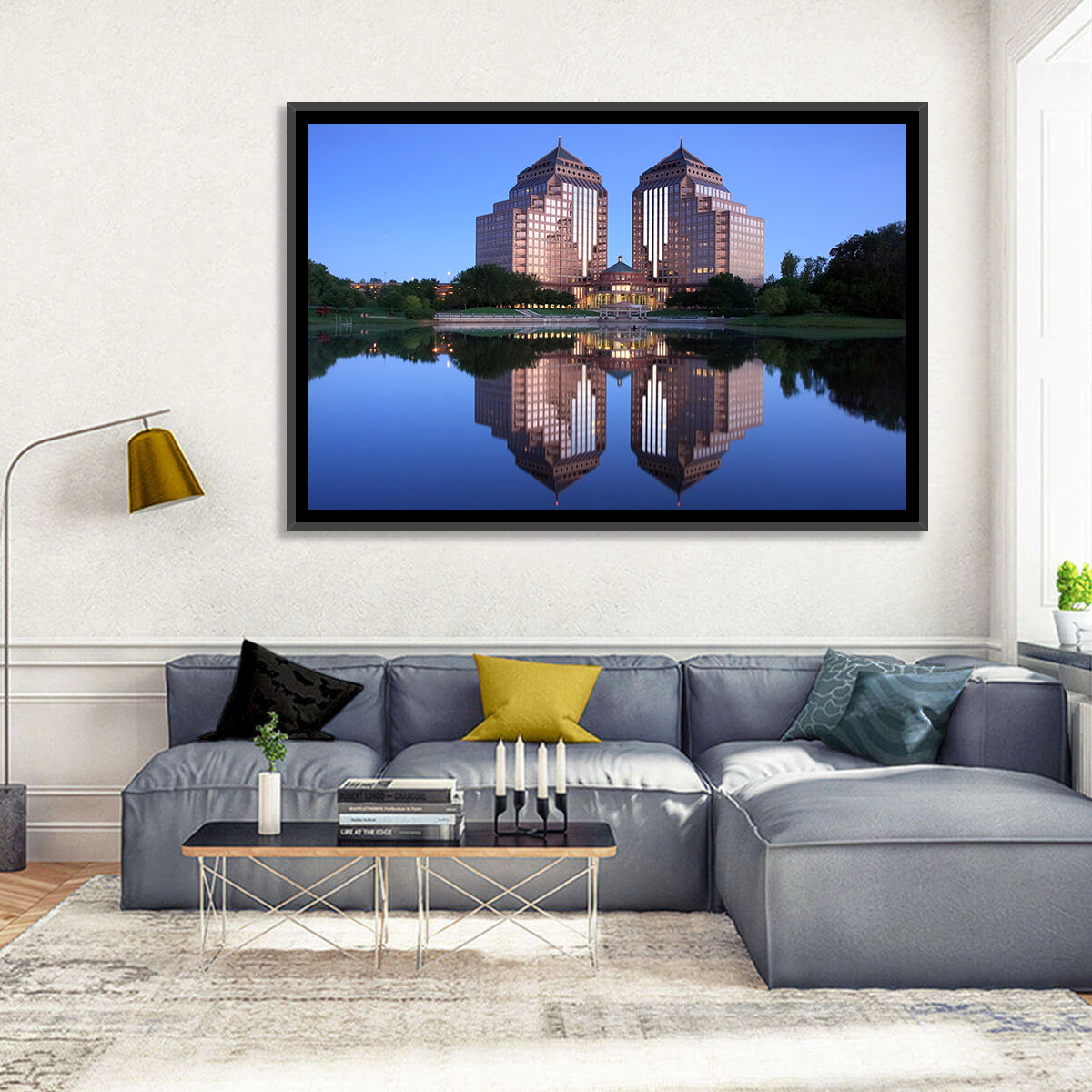Carlson Towers at Dusk Wall Art