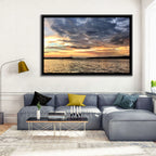 Lake Tillery Sunset Wall Art