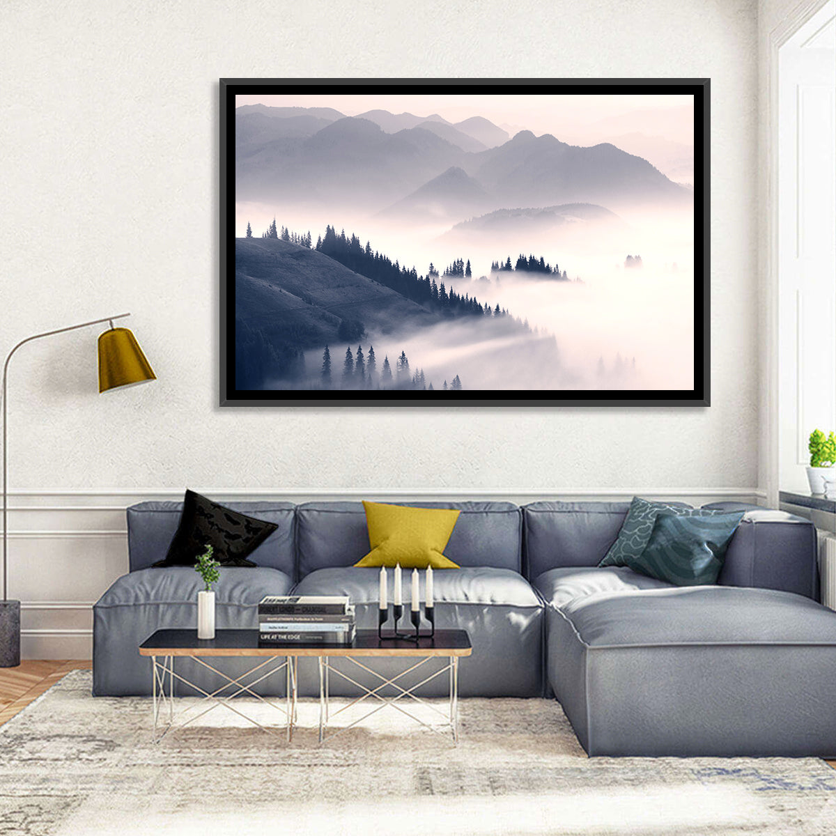Carpathian Morning Mist Wall Art