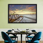 Nassau County Causeway at Sunset Wall Art