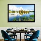 Lafayette Bayou Reflection Wall Art