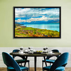 Turquoise Lake Pukaki with Mount Cook Wall Art