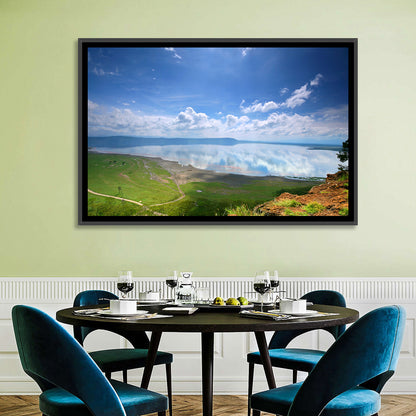Lake Nakuru Cliffside Reflection Wall Art