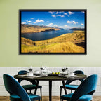 Golden Grass at Kamloops Lake Wall Art