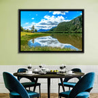 Lake Mjosa Reflection Wall Art