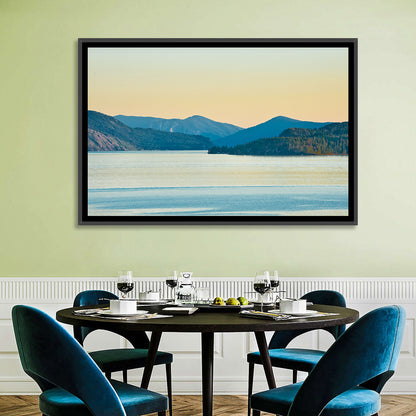Lake Pend Oreille at Golden Hour Wall Art