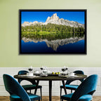Sawtooth Peaks at Alice Lake Wall Art