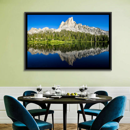 Sawtooth Peaks at Alice Lake Wall Art