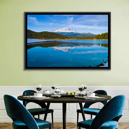 California Mountain Lake Reflection Wall Art