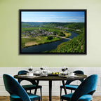 Piesport Moselle River View Wall Art