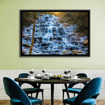 Minnehaha Falls Winter Cascade Wall Art