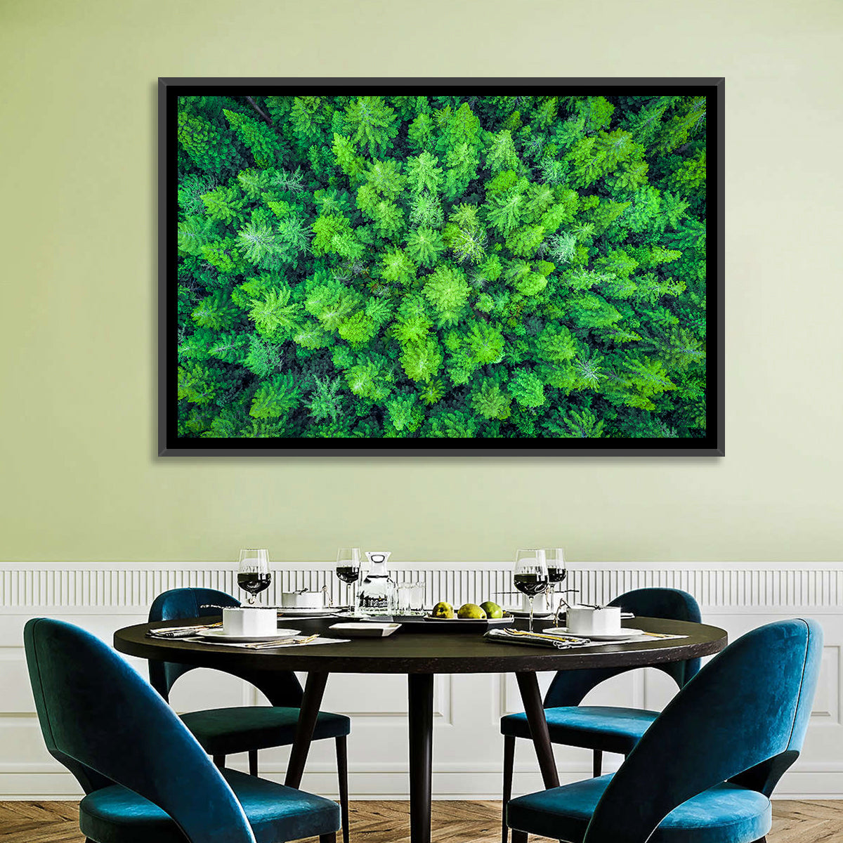 Whakarewarewa Forest Canopy Wall Art