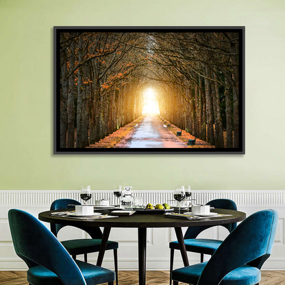 Autumn Oak Tunnel Wall Art
