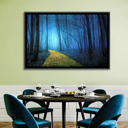 Spooky Forest Pathway Wall Art