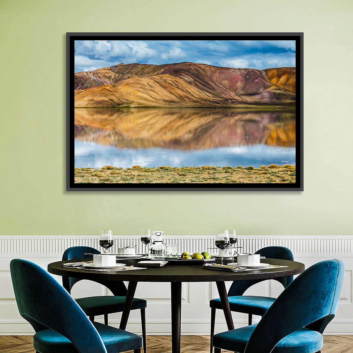 Bulunkul Lake Reflection Wall Art