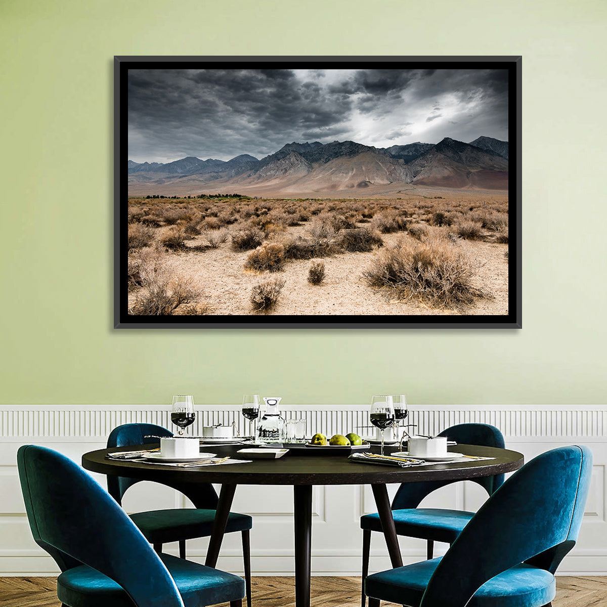 Storm Over Death Valley Wall Art