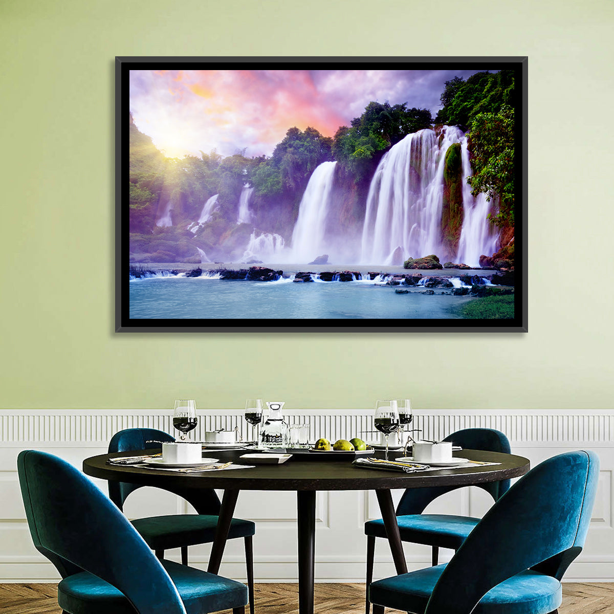 Ban Gioc Banyue Waterfall Wall Art