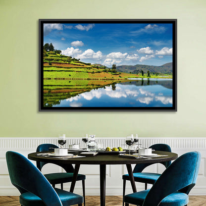 Bunyonyi Lake Reflection Wall Art