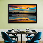 Colorado River Dusk Reflection Wall Art