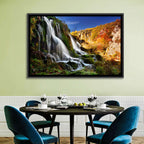 Plitvice Lakes Waterfall Wall Art