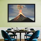 Fuego Night Eruption Wall Art