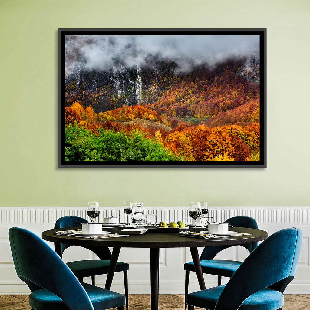 Misty Carpathian Autumn Wall Art