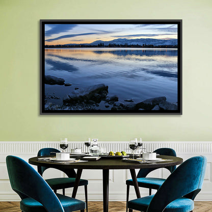 Sparks Marina Twilight Reflection Wall Art