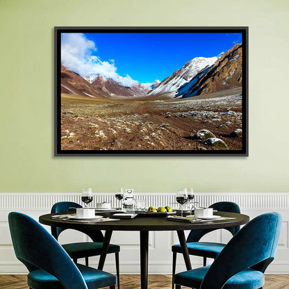 Mount Aconcagua Valley View Wall Art