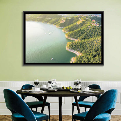 Lake Travis Aerial View Wall Art