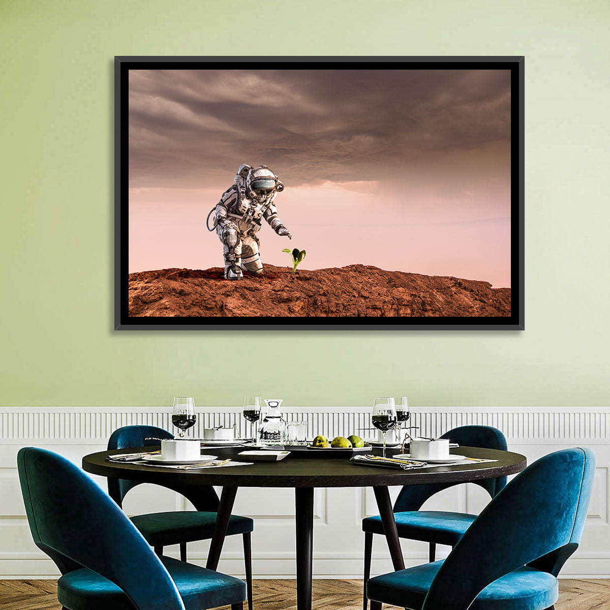 Martian Seedling Concept Wall Art